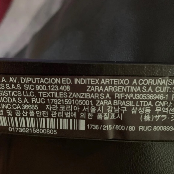 NWT Zara Black Belt with Golden Buckle Size 80, 90 - Picture 6 of 6